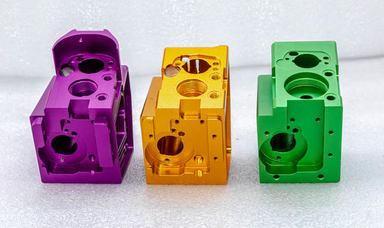 कठोर कस्टम धातु भागों निर्माण Anodizing एल्यूमीनियम मिश्र धातु सीएनसी मशीन भागों