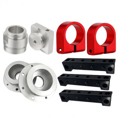 Al6063 CNC मशीनिंग एल्युमीनियम पार्ट्स Anodizing CNC मिल पार्ट्स