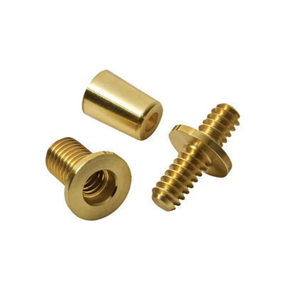 Anodized पीतल सीएनसी मशीनिंग भागों कठोरता खराद टर्निंग पार्ट्स