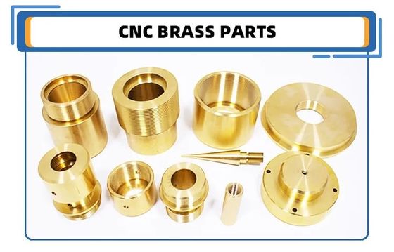 Anodized पीतल सीएनसी मशीनिंग भागों कठोरता खराद टर्निंग पार्ट्स