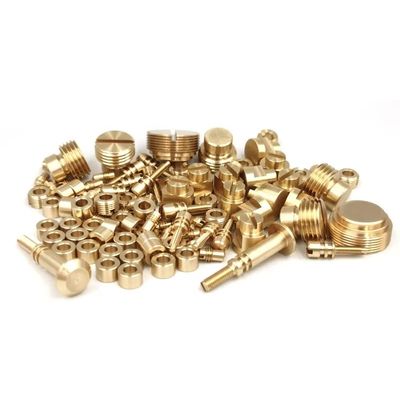 Anodized पीतल सीएनसी मशीनिंग भागों कठोरता खराद टर्निंग पार्ट्स