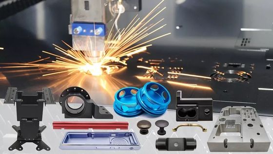 मजबूत कस्टम ड्रोन सहायक उपकरण भागों Anodizing प्रेसिजन सीएनसी